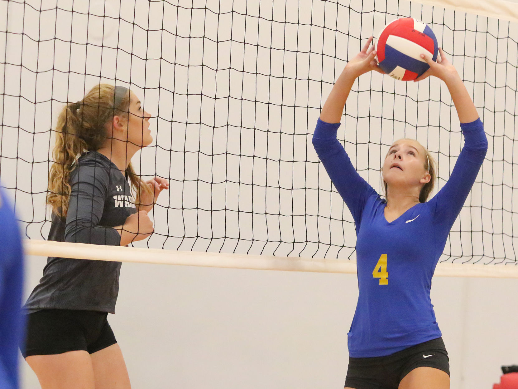 Roxana vs. Hardin Calhoun volleyball